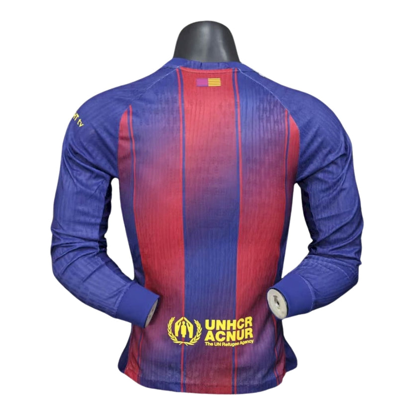 BARCELONA I 25/26 VERSION JUGADOR (MANGA LARGA)