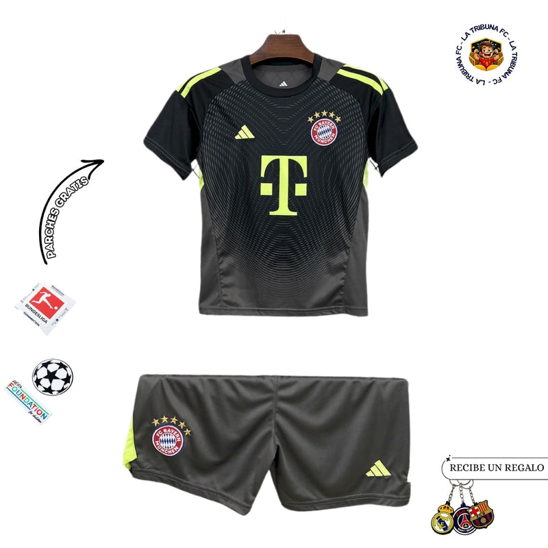 BAYERN MUNICH III PORTERO 25/26 CONJUNTO INFANTIL