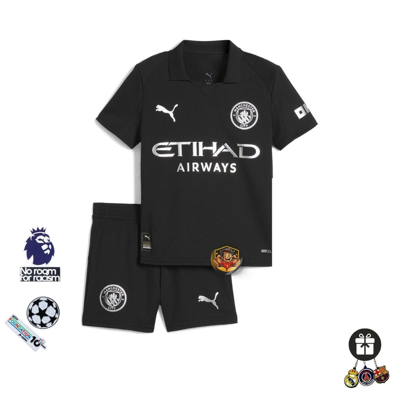 MANCHESTER CITY II 25/26 CONJUNTO INFANTIL