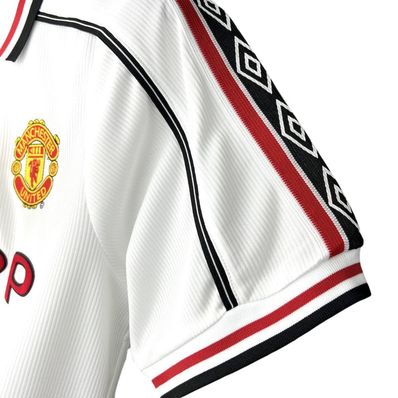 MANCHESTER UNITED 98/99 BLANCO HOMBRE (RETRO)